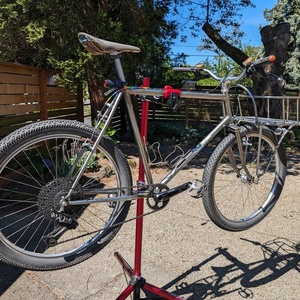 1982 Specialized Stumpjumper Silver, gray or bare metal