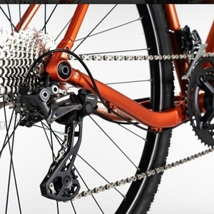 2021 Norco Bikes SEARCH XR A1 Orange and Silver, gray or bare metal