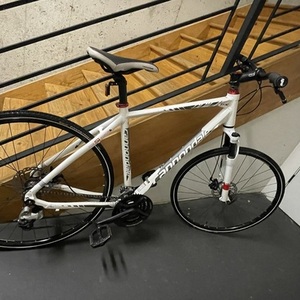 2012 Cannondale Quick CX 3 White, Silver, gray or bare metal, and Red