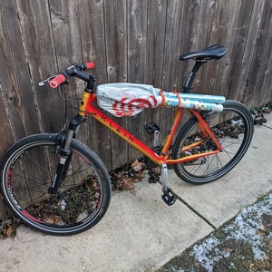2001 Klein Bikes Attitude comp Red and Yellow or Gold