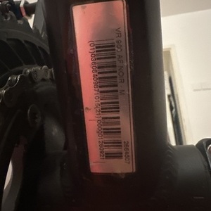 2021 Decathlon VR 900 AF NOIR M Black and Silver, gray or bare metal