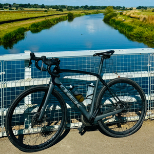 2021 Trek Domane SL7 eTap Sram Silver, gray or bare metal
