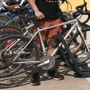 2013 Specialized Tricross Elite Disc Compact Silver, gray or bare metal