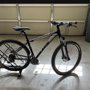 2016 KHS Bicycles Sixfifty 500 Black and Silver, gray or bare metal