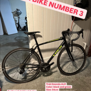 2015 Trek Emonda ALR Black and Green