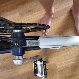 2009 Trek 2.1 Blue and White