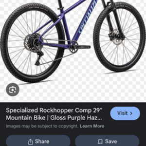 Specialized Rockhopper Women's Blue and Purple