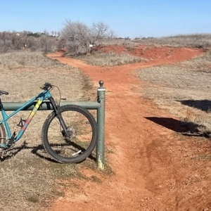 Trek Roscoe 7 Blue, Red, and Yellow or Gold