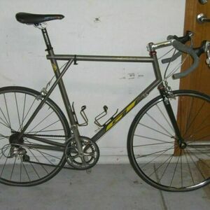 1998 GT Bicycles Forte Titanium Silver, gray or bare metal