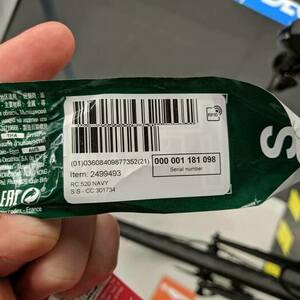 2020 Decathlon TRIBAN RC 520 Blue, Black, and Orange