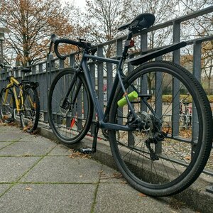 2020 Decathlon TRIBAN RC 520 Blue, Black, and Orange