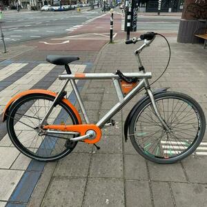 VanMoof Albelli Silver, gray or bare metal