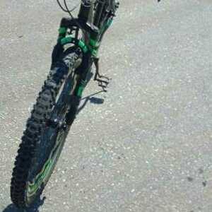 2020 Ozone ALUMINUM Black, Green, and Stickers tape or other cover-up