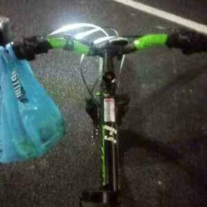 2020 Ozone ALUMINUM Black, Green, and Stickers tape or other cover-up