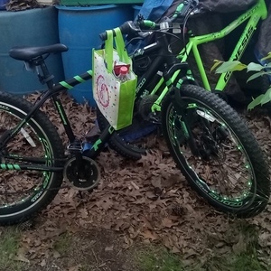 2020 Ozone ALUMINUM Black, Green, and Stickers tape or other cover-up