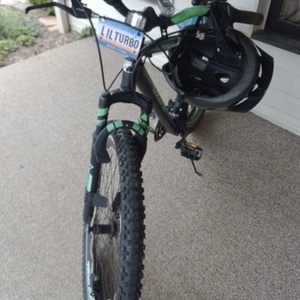 2020 Ozone ALUMINUM Black, Green, and Stickers tape or other cover-up