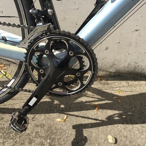 2013 Trek Domane 4.3 WSD (Compact) Blue, White, and Black