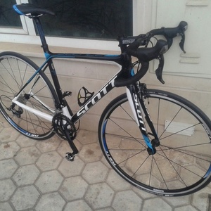 2014 SCOTT Solace 30 Blue, Black, and White