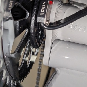 2023 Soul Fast E bikes Sonic Cuda Silver, gray or bare metal and Red