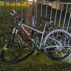 Marin Bikes Bolinas ridge Silver, gray or bare metal