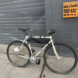 2009 Surly Steamroller White