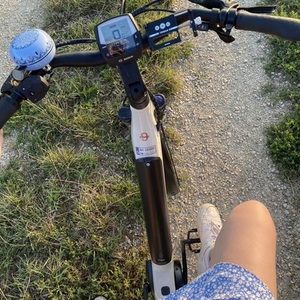 2022 Winora Sinus 9 Wave i625Wh 27,5" 9-G Alivio ... White, Black, and Orange