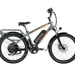 2019 Rad Power Bikes 19 inch Silver, gray or bare metal and Orange