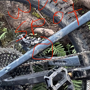 2022 Santa Cruz Heckler Silver, gray or bare metal