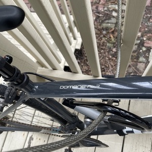 2017 Trek Domane AL 3 Silver, gray or bare metal and Blue