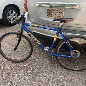 2017 Trek 7000 Blue and Yellow or Gold