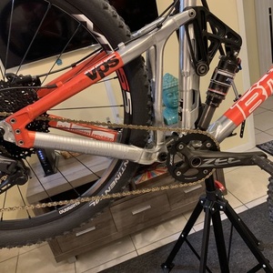 2011 BMC Superstroke 01 Red and Silver, gray or bare metal