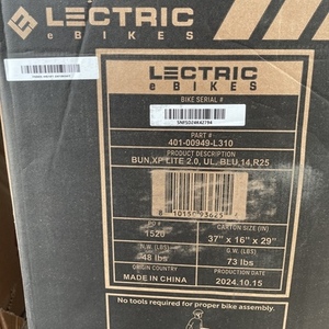 2025 Lectric eBikes 2.0 lite XP Blue
