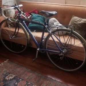 1986 Cannondale Blue and Green