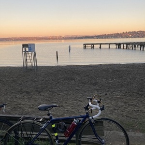 1986 Cannondale Blue and Green