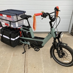 2024 Cannondale Cargowagen Neo Green and Orange