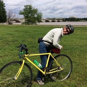 1990 Unknown manufacturer, the bike is spray painted yellow Yellow or Gold