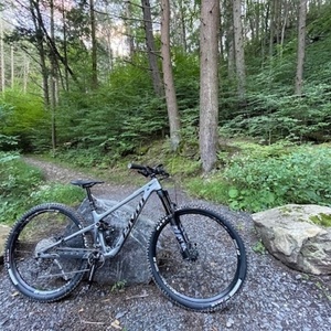 2021 Pivot Trail 429 XT Silver, gray or bare metal