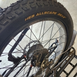 2022 Rad Power Bikes Rover 6 Plus Black and Silver, gray or bare metal