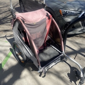 Burley Design HoneyBee bike trailer Red