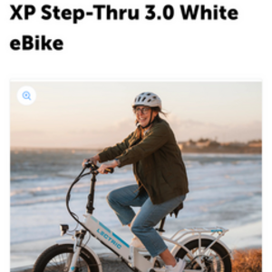 2024 Lectric eBikes XP step-thru 3.0 Long Range White