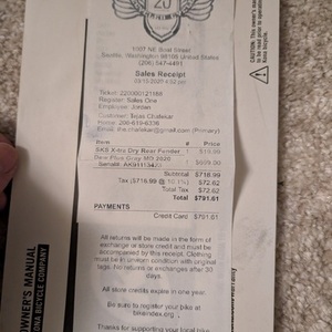 2020 Kona DEW+ Silver, gray or bare metal