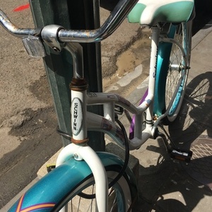 Schwinn Cruiser One White, Teal, and Purple