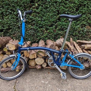 Brompton Bicycle M3L Blue