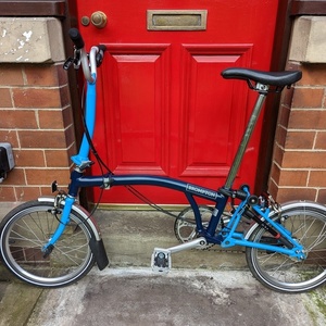 Brompton Bicycle M3L Blue