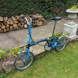 Brompton Bicycle M3L Blue