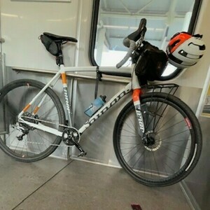 2017 Niner RTL 2 Star Apex White, Orange, and Silver, gray or bare metal