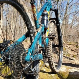 2021 Kona Process 134 DL Green and Orange