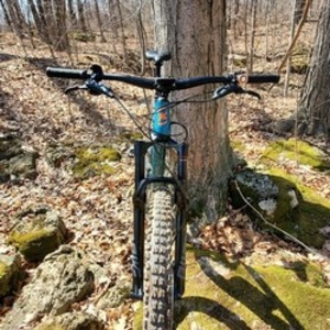 2021 Kona Process 134 DL Green and Orange