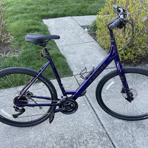 2024 Trek Verve 3 Disc Lowstep Gen 4 Purple