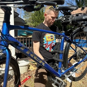 Trek FX Blue